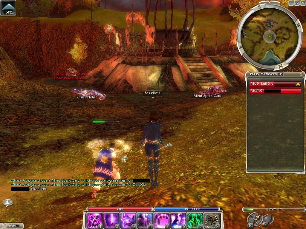 Me/N (1) My Mesmer along with a monk clear out the altar and save Ascalon! August 1st, 2005 1:48am